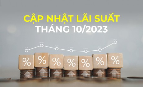 So sánh lãi suất vay mua bất động sản mới nhất tháng 10/2023