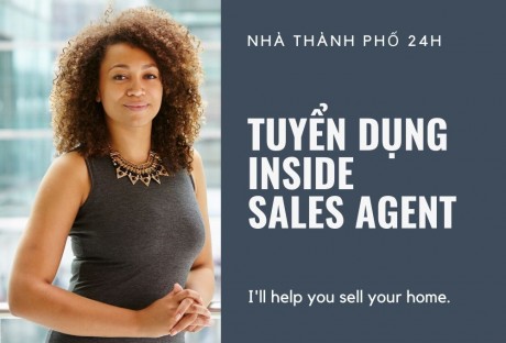 Nhà Thành Phố 24h tuyển dụng Inside Sales Agent